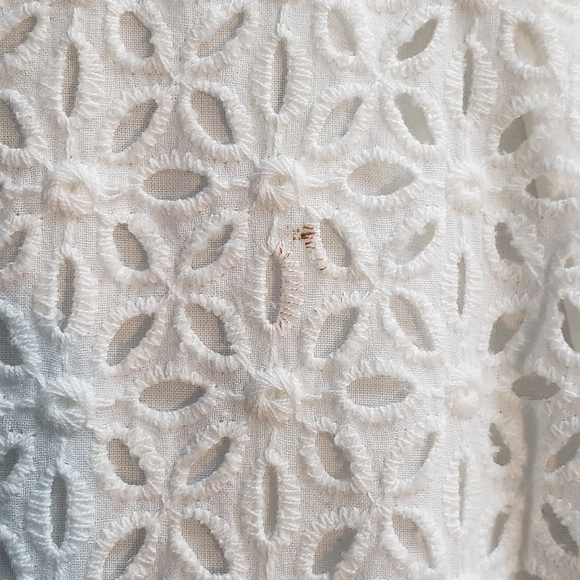 matty m. White Sleevless Short Dress. - Picture 6 of 6